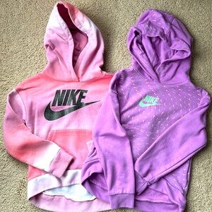 2 Girls Nike Hoodies